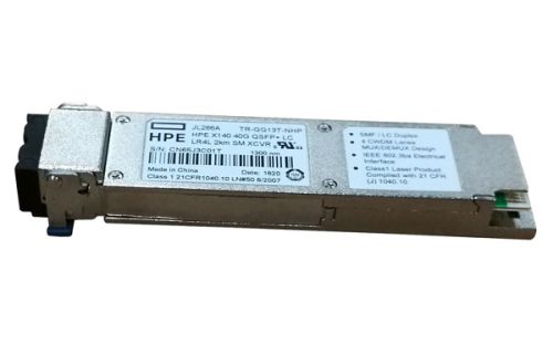 JL286A HP X140 40Gb/s 40GBase-LRL4 Single-Mode Fibre 1310nm 2km LC Connector QSFP+ Transceiver Module