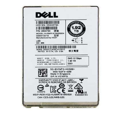 HUSMR1619ASS204 Hitachi Ultrastar 1.92TB Multi-Level-Cell SAS 12Gb/s 2.5-Inch Solid State Drive