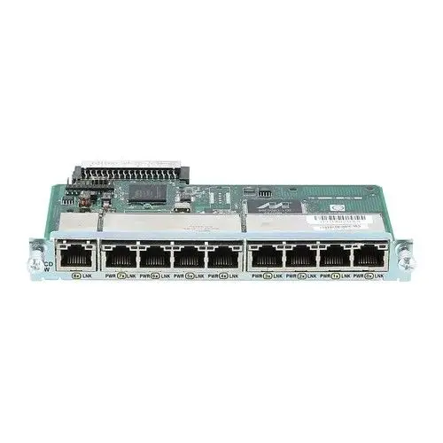 HWIC-D-9ESW-POE= Cisco 9 x Ports PoE 10/100Base-TX High-Speed WAN Interface Card