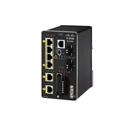IE-2000-4T-G-B-RF Cisco Industrial Ethernet IE 2000 Series 4 x FE Ports 10/100Base-TX + 2 x GE SFP Ports Layer 2 Managed Fast Ethernet Network Switch