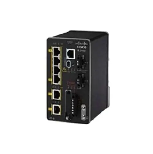 IE-2000-4T-L-RF Cisco Industrial Ethernet IE 2000 6 x FE Ports 10/100Base-TX Layer 2 Managed Fast Ethernet Network Switch