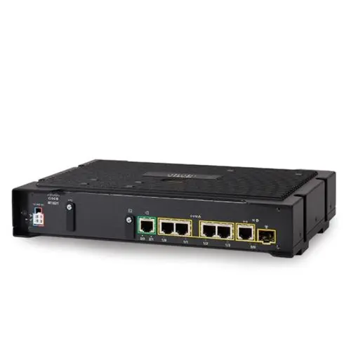 IR1821-K9 Cisco Catalyst IR1821 Rugged Series 4 x Ports 1000Base-X + 1 x WAN Port 1000Base-T Wall-mountable Router