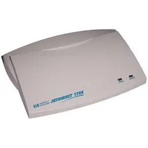 J3258A HP JetDirect 170X 1 x Port Parallel + 1 x Port 10Base-T Ethernet Print Server