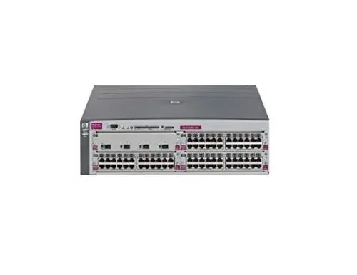 J4850A#ABA HP ProCurve 5300xl Series 5308xl 4 x Slots Layer 4 Managed Modular Network Switch Chassis Only with Dual AC Power Supply