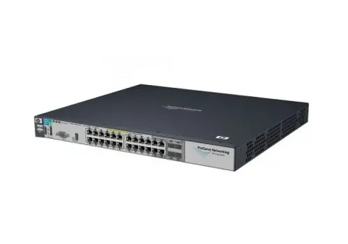 J8692-69001 HP ProCurve 3500yl series 3500-24G-PoE yl 24 x RJ-45 Ports PoE 10/100/1000Base-T + 4 x SFP (mini-GBIC) Ports + 1 x Open Module Slot Layer 3 Managed Rack-Mountable Gigabit Ethernet Network Switch