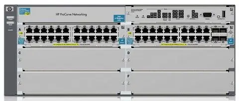 J8697-69001 HP ProCurve 5400zl Series 5406zl 6 x Expansion Slots Layer 3 Managed Rack-mountable Switch Chassis