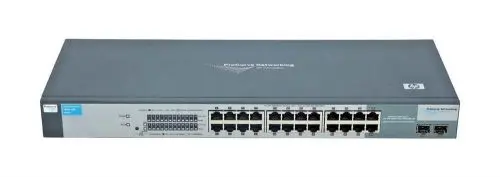 J9028AABA HP ProCurve 1800 series 1800-24G 22 x RJ-45 Ports 10/100/1000Base-T + 2 x Dual Personality RJ-45/SFP (mini-GBIC) Ports Layer 2 Managed Rack-mountable Gigabit Ethernet Network Switch