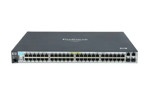 J9089AR#ABB HP ProCurve 2610 Series 2610-48-PWR 48 x RJ-45 Ports 10/100Base-TX + 2 x Ports SFP (mini-GBIC) + 2 x Ports 1000Base-T Layer 3 Managed 1U Rack-mountable Fast Ethernet Network Switch
