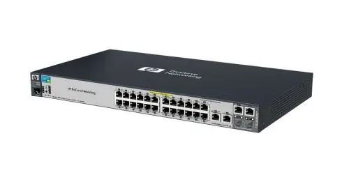 J9138-69001 HP ProCurve 2520 Series 2520-24-PoE 24 x RJ-45 Ports PoE 10/100Base-TX + 2 x Combo Fast SFP (mini-GBIC) Ports + 2 x RJ-45 GE Ports Layer 3 Managed Rack-mountable Fast Ethernet Network Switch