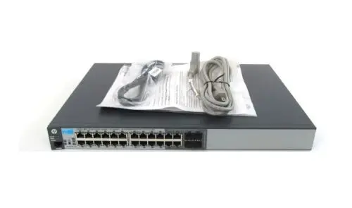 J9279-61001 HP ProCurve 2510 Series E2510-24G 20 x RJ-45 Ports 10/100/1000Base-T + 4 x Dual Personality RJ-45/SFP (mini-GBIC) Ports Layer 2 Managed Rack-mountable Gigabit Ethernet Network Switch
