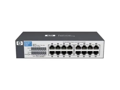 J9560-60201 HP ProCurve 1410 Series 1410-16G 16 x RJ-45 Ports 10/100/1000Base-T Layer 2 Unmanaged Rack-Mountable Gigabit Ethernet Network Switch