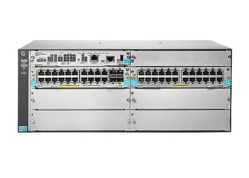 J9822A#ABA HP 5400R Series 5412R zl2 12 x Expansion Slots 7U Rack-mountable Layer 3 Managed Network Switch Chassis