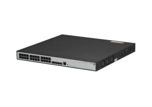 JE007A#ABA HP OfficeConnect 1910 Series 1910-24G-PoE 24 x RJ-45 Ports PoE 10/100/1000Base-T + 4 x SFP (mini-GBIC) Ports Layer 3 Managed Rack-mountable Gigabit Ethernet Network Switch