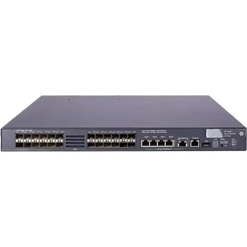 JG243B HP FlexFabric 5820 Series 5820X-24XG-SFP+ 24 x SFP+ Ports 10GBase-X + 4 x RJ-45 Ports Layer 3 Managed Rack-mountable Gigabit Ethernet Network Switch