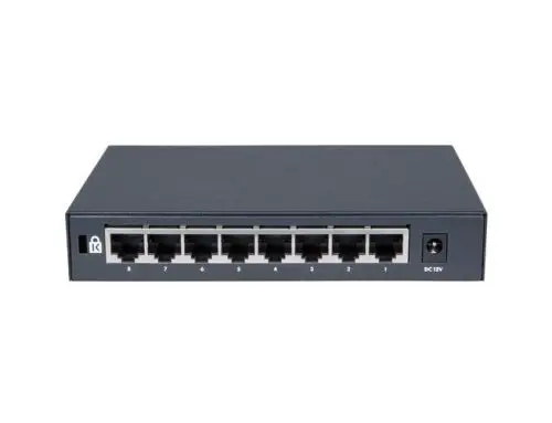 JH329A#ABA HP OfficeConnect 1420 Series 1420-8G 8 x RJ-45 Ports 10/100/1000Base-T Layer 2 Unmanaged Rack-mountable Gigabit Ethernet Network Switch