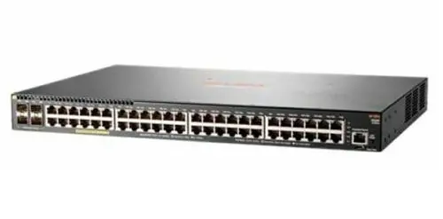 JL256A#ABA HP Aruba 2930F Series 2930F-48G-PoE+-4SFP+ 48 x RJ-45 Ports PoE+ 10/100/1000Base-T + 4 x SFP+ Ports Layer 3 Managed Rack-mountable Gigabit Ethernet Network Switch