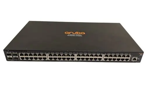 JL355A#ABA HP 2540 Series 2540 48G 4SFP+ 48 x Ports PoE+ 10/100/1000Base-T + 4 x SFP+ Ports Layer 2 Managed Rack-Mountable Gigabit Ethernet Network Switch