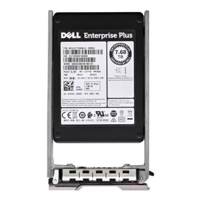 JNV25 Dell 7.68TB Triple-Level Cell SAS 12Gb/s 2.5-Inch Solid State Drive