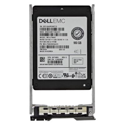 K74WN Dell 960GB Multi-Level Cell SAS 12Gb/s Read Intensive 2.5-Inch Solid State Drive