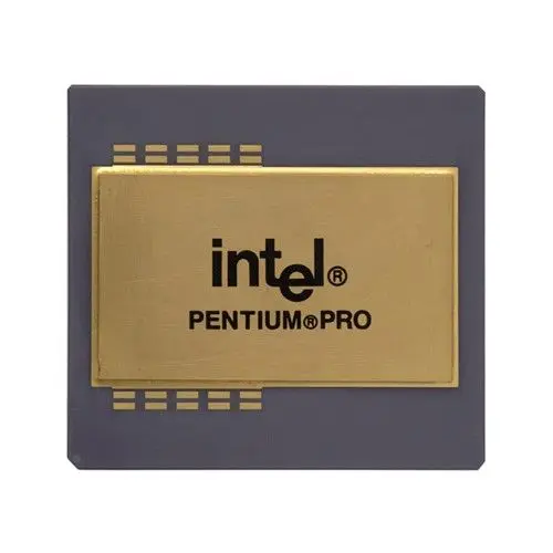 KB80521EX200-7 Intel 200MHz 66MHz FSB 256KB L2 Cache Socket PGA Intel Pentium Pro Processor