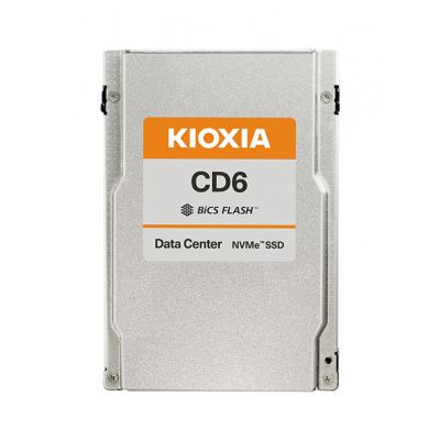 KCD6XLUL7T68 Toshiba CD6-R 7.68TB Triple-Level Cell PCI Express NVMe 4.0 U.3 2.5-Inch Solid State Drive