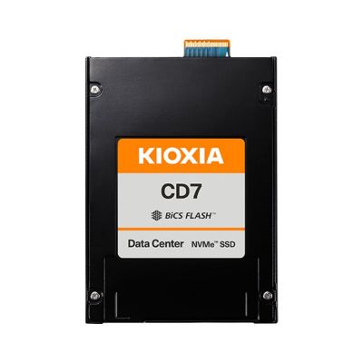 KCD7XRJE3T84 Kioxia CD7-R 3.84TB PCIe Gen 5.0 x4 NVMe E3.S Read Intensive Solid State Drive