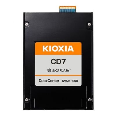 KCD7XRJE7T68 Kioxia CD7-R 7.68TB PCIe Gen 5.0 x4 NVMe E3.S Read Intensive Solid State Drive