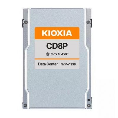 KCD8XPUG1T60 Kioxia CD8P-V 1.6TB PCIe Gen 5.0 x4 NVMe 2.5-Inch Mixed Use Solid State Drive