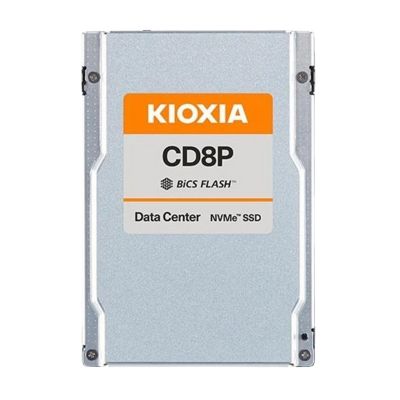 KCD8XPUG3T84 Kioxia CD8P-R 3.84TB PCIe Gen 5.0 x4 NVMe 2.5-Inch RI Solid State Drive