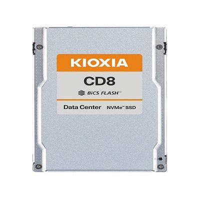 KCD8XRUG3T84 KIOXIA CD8 3.84TB Triple-Level Cell PCI Express 4.0 x4 2.5-Inch Solid State Drive