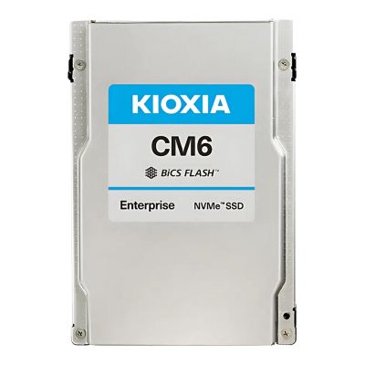 KCM6FVUL1T60 Kioxia CM6 1.6TB PCIe Gen 3.0 x4 NVMe Mixed Use Solid State Drive