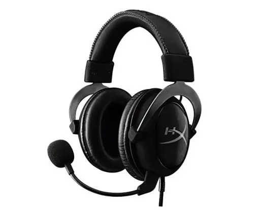 KHX-HSCP-GM Kingston Wired 3.5mm HyperX Cloud II Headphone w/ Microphone (Gun Metal)