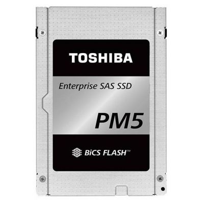 KPM51RUG7T68 Toshiba PM5-R Series 7.68TB Triple-Level Cell SAS 12Gb/s Read Intensive 2.5-Inch Solid State Drive