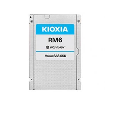 KRM6VRUG3T84 KIOXIA 3.84TB Triple-Level Cell SAS 12Gb/s 2.5-Inch Solid State Drive