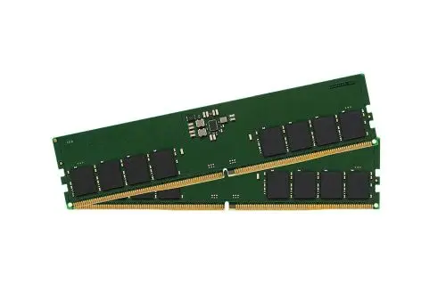 KVR48U40BS8K2-32 Kingston 32GB Kit (2x16GB) DDR5-4800MHz PC5-38400 Non-ECC Unbuffered UDIMM CL40 1Rx8 1.1V 288-Pin Memory Module