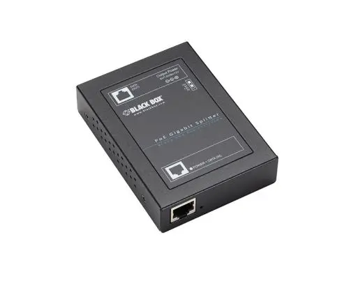 LPS2001 Black Box 802.3at Gigabit PoE+ Splitter