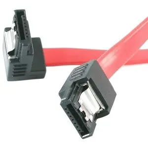 LSATA12RA1 StarTech 12in Latching SATA to Right Angle SATA Cable