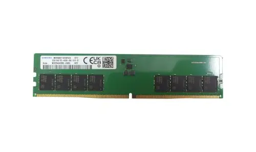 M323R4GA3BB0-CQKOL Samsung 32GB DDR5-4800MHz PC5-38400 Non-ECC Unbuffered UDIMM CL40 2Rx8 1.1V 288-Pin Memory Module