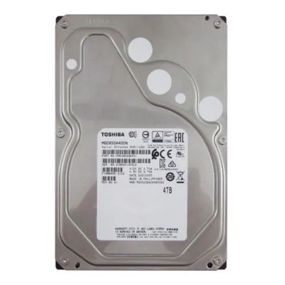 MG08SDA400N Toshiba MG 4TB 7200RPM SAS 12Gb/s 256MB Cache (512n) SIE/SED 3.5-inch Enterprise Hard Drive