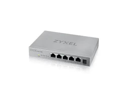 MG-105 ZyXEL 5 x Ports 2.5GBase-X Layer 2 Unmanaged Desktop Fast Ethernet Network Switch