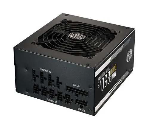 MPE-8501-AFAAG-US Cooler Master MWE 850-Watts 100-240V AC 12-6A 47-63Hz Full Modular ATX Power Supply