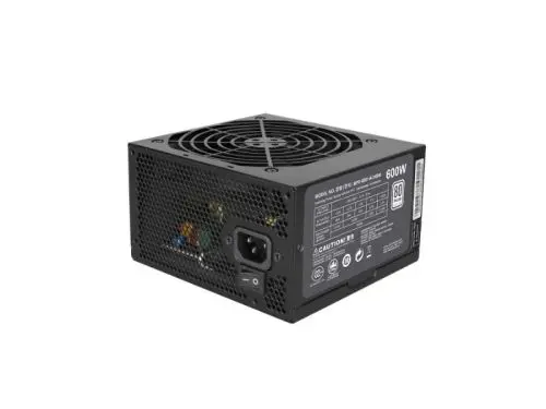 MPX-6001-ACAAW-UK Cooler Master MasterWatt Lite 600-Watts 100-240V AC 4-8A 50-60Hz 80-Plus Standard ATX Power Supply