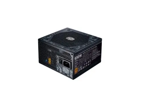 MPX-6501-AMAAB-TF Cooler Master MasterWatt 650-Watts 100-240V AC 10-5A 50-60Hz 80-Plus Bronze Semi Modular ATX Power Supply