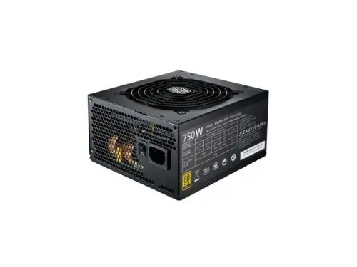 MPY-7501-AFAAG-TW Cooler Master MWE 750-Watts 100-240V AC 12-6A 50-60Hz 80-Plus Gold Full Modular ATX Power Supply