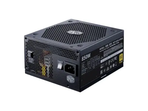 MPY-850V-AFBAG-ST Cooler Master V 850-Watts 100-240V AC 13-6A 50-60Hz 80-Plus Gold Full Modular ATX Power Supply