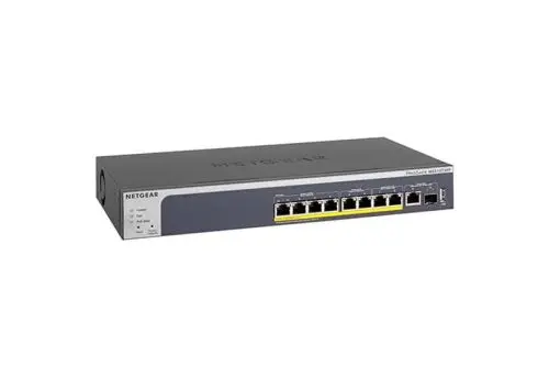 MS510TXPP Netgear MS510TX 4 x 1G Copper Ports 1000Base-T + 2 x 2.5G Copper Ports + 2 x 5G Copper Ports + 1 x Dedicated 10G Copper Port 1 x SFP+ Ports Layer 3 Managed Gigabit Ethernet Network Switch