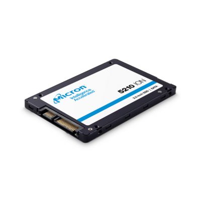 MTFDDAK1T9QDE-2AV1ZABYY Micron 5210 ION Series 1.92TB Quad-Level Cell SATA 6Gb/s 3D NAND 2.5-Inch Solid State Drive