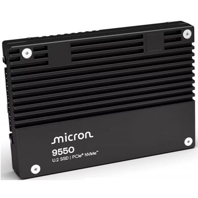 MTFDLAL3T2THB-1BK1DABYY Micron 9550 Max 3.2TB PCIe Gen 3.0 x4 NVMe U.2 15mm Enterprise Solid State Drive