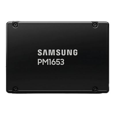 MZILG3T8HCLS-00A07 Samsung PM1653 3.84TB TLC SAS 24Gb/s 2.5-Inch Solid State Drive