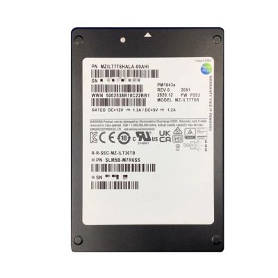 MZILT7T6HALA-00AHI Samsung 7.68TB 12Gb/s SAS Read Intensive 2.5-inch Solid State Drive Hitachi OEM